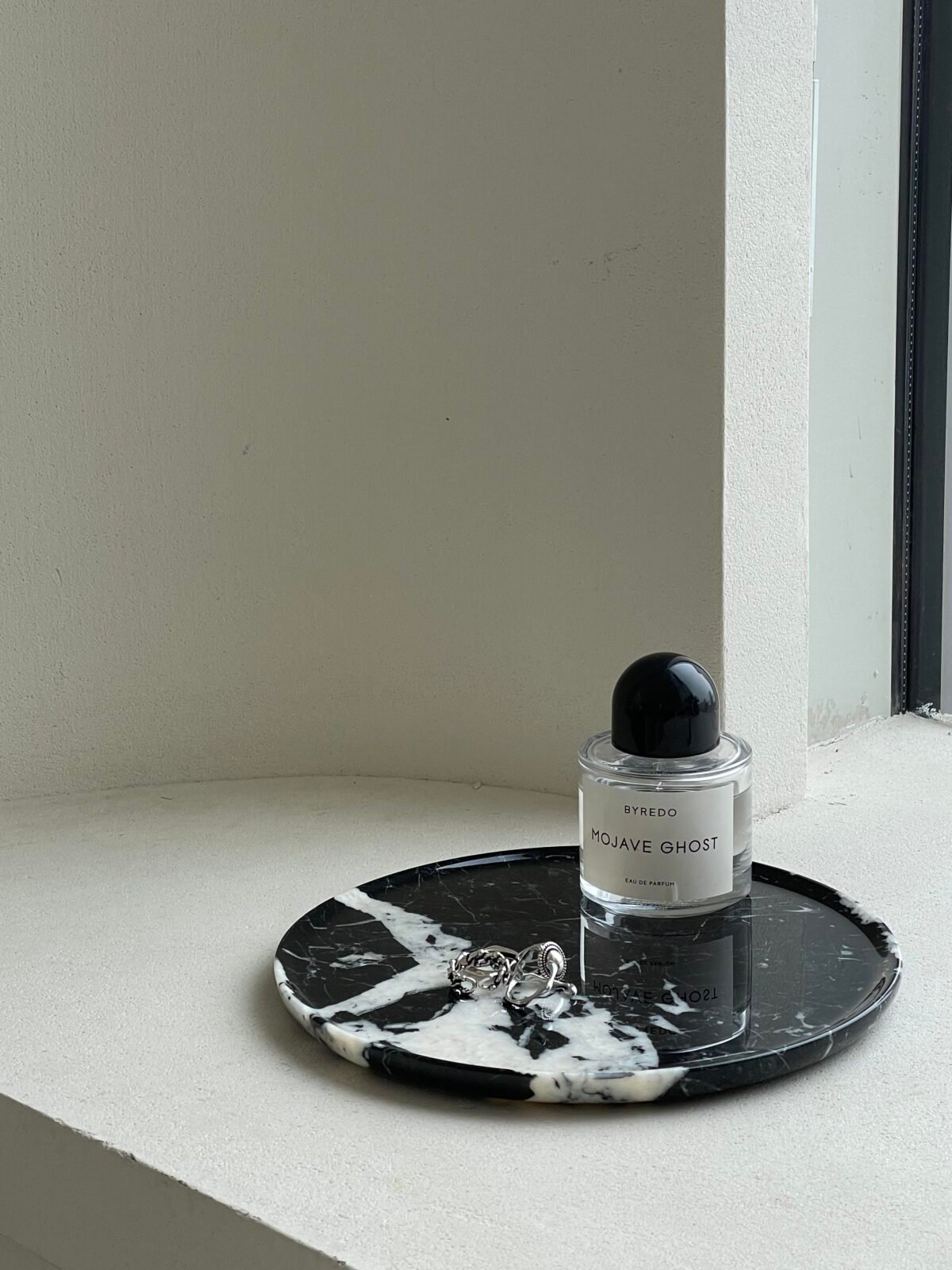 Natural luxury stone "Bulgari Black" tray