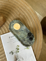 Natural luxury stone "Emerald" tray