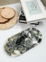 Natural luxury stone "Emerald" tray