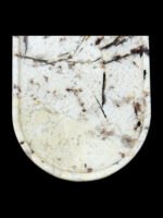 Natural luxury crystal stone "Pandora" tray. Dinner tray, fruit tray, display tray specifications (30*15CM)