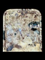 Natural luxury stone "Pandora" tray. Dinner tray, fruit tray, presentation tray (30x15 cm)