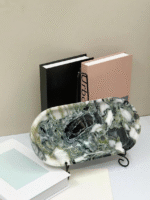 Natural luxury stone "Emerald" tray