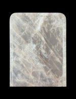 Natural luxury crystal stone "Pink Quartz" tray. Dinner tray, fruit tray, display tray Specifications (30*15CM)