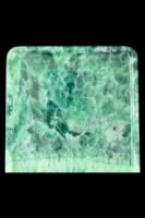 Natural luxury crystal stone "green crystal" tray. Dinner tray, fruit tray, display tray specifications (30*15CM)