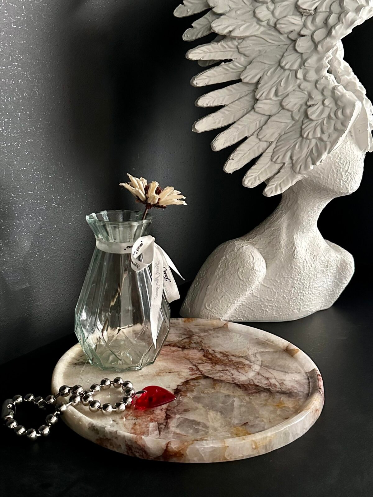 Natural luxury stone "Pandora" tray