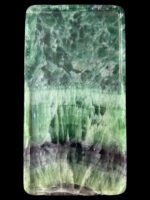 Natural luxury crystal stone "green crystal" tray. Dinner tray, fruit tray, display tray specifications (30*15CM)