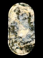 Natural luxury stone "Pandora" tray. Dinner tray, fruit tray, display tray specifications (30*15CM)