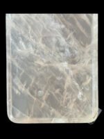 Natural luxury crystal stone "Pink Quartz" tray. Dinner tray, fruit tray, display tray Specifications (30*15CM)