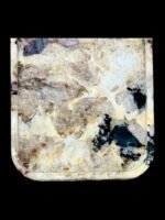 Natural luxury stone "Pandora" tray. Dinner tray, fruit tray, presentation tray (30x15 cm)