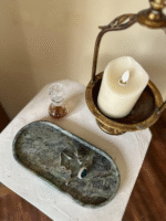 Natural luxury stone "Emerald" tray