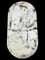 Natural luxury crystal stone "Pandora" tray. Dinner tray, fruit tray, display tray specifications (30*15CM)