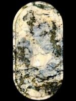 Natural luxury stone "Pandora" tray. Dinner tray, fruit tray, display tray specifications (30*15CM)