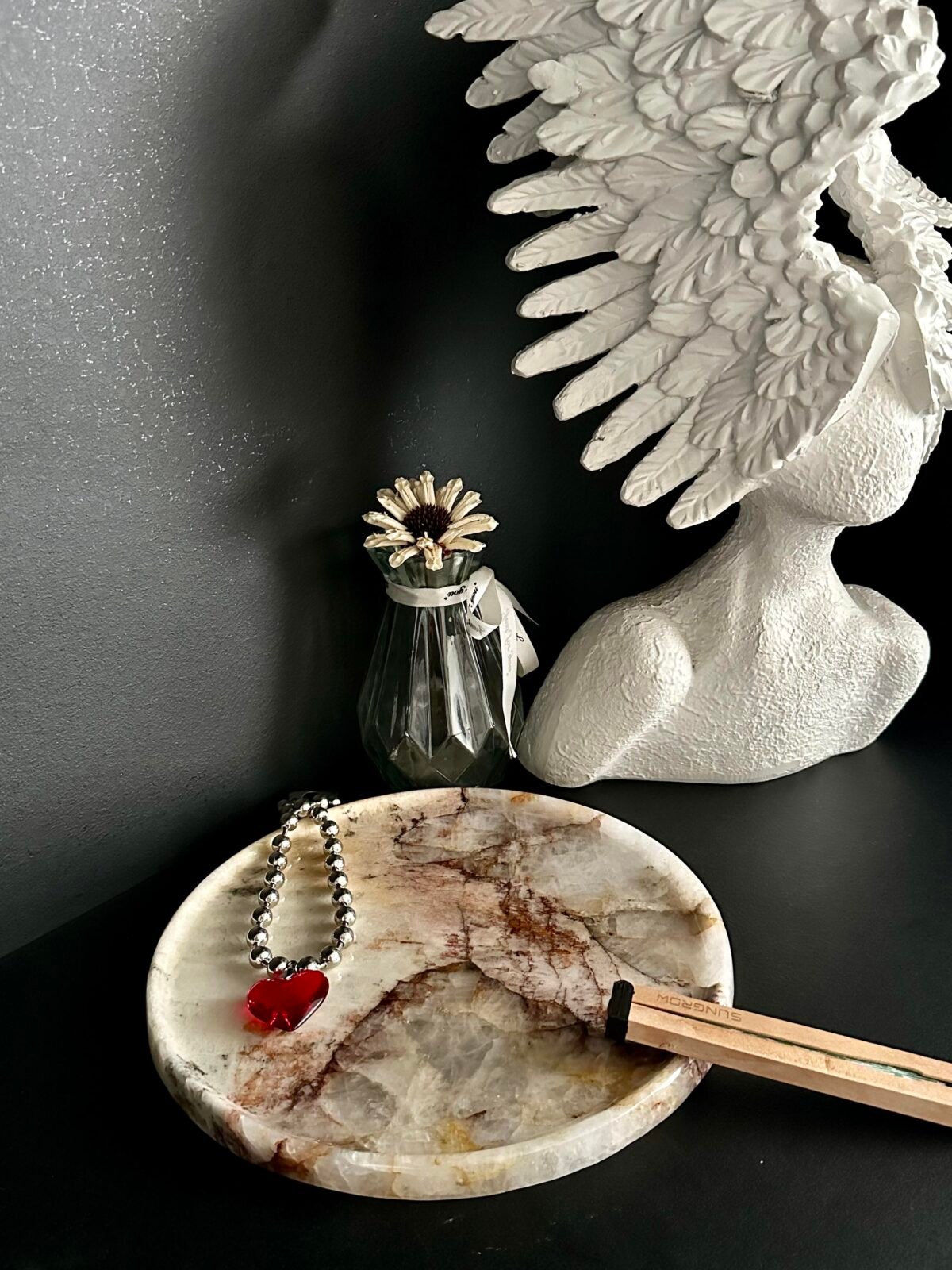 Natural luxury stone "Pandora" tray