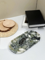 Natural luxury stone "Emerald" tray