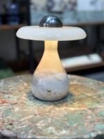 Natural marble personality night light, bedside night light